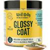 Wolf Belly Natural Pet Goodness Wolf Belly - Probiotici Dermatite Cane 100% Naturale (180 g) con Lievito di Birra, Spirulina e Alga Ascophyllum | Meno Prurito e Caduta | Pelo Forte e Brillante | Polvere - Prodotto in Europa