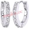 Sanico BJT727 ORECCHINI WHITE CRYSTAL STAINLESS STEEL