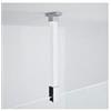 Novellini Barra di Sostegno a soffitto Quadrata - Colore : Bianco