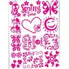 Vinile Pretagliato Spring Fucsia