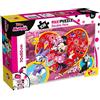 Liscianigiochi Lisciani Giochi-108 Mickey & Friends Disney Puzzle DF Supermaxi 108 Minnie, Multicolore, 74198