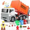 Anby families Camion della Spazzatura con Luci e Suoni,Camion Giocattolo per Bambini 3 Anni,Educativi Regalo Bambini 4 5 6 Anni Ragazzi Ragazze…