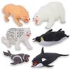 Sbabam Toys Sbabam Legend Of Animals Predatori Polari Snow Guardians - Pack da 4 bustine con personaggi diversi. Trova l'orso, l'orca tutti gli animali che vivono nel grande freddo.