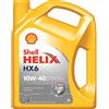 SHELL Olio motore shell helix hx6 10w40 5 litri