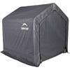 Shelter Logic Capanno in acciaio con copertura telo triplo strato in polietilene 246 x 244 x 244 cm