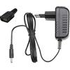 EDISION ALIMENTATORE 5V/1.0A 2pin EU kit con adattatore USB, ORIGINALE, compatibile con NANO T265+ Decoder, per la funzione PVR programmabile, alimentazione esterna 5V tramite USB