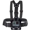 Amazon Basics Imbracatura Regolabile per Petto per GoPro e Action Cam, Leggera e Confortevole, Nero