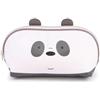 KARACTERMANIA We Bare Bears Siamo Solo Orsi Orso Panda-Astuccio da Toilette Jelly, Bianco, 34 x 18 cm