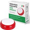 Top Life Orologio parlante Voce Italiana per Anziani, Malati di Alzheimer, Ipovedenti o Non vedenti - Idea Regalo per Nonni e Genitori - Sveglia Senior