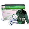 Cura Farma - Sfigmomanometro aneroide palmare professionale con fonendoscopio e borsetta inclusi - Misuratore pressione arteriosa da braccio