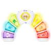 Baby Einstein, Giocattolo Musicale con Luci, Suoni e Sonagli, Barra Luminosa Glow & Discover, Pianoforte con 3 Modalità, Multilingue, per Bambini dai 3 Mesi