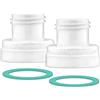 Maymom Kit di conversione compatibile con Medela Sonata, pompa Flex Style da utilizzare con bottiglie Phillips Avent Classic Avent Natural PP Bottle Spectra Wide Mouth Bottle Thread Changer Avent Kit