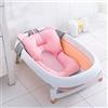 FuliMall Baby vasca cuscino, FuliMall galleggiante antiscivolo cuscino vasca da bagno Soft Seat sostegno per neonati 0-6 mesi