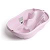 OKBABY Onda Vaschetta dal Design Ergonomico per il Bagnetto del Neonato, 0-12 Mesi, Rosa