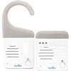 Nuvita 3010 Quadryo1 Audio Baby Monitor Wireless - Baby Speaker con 32 Canali e Alimentazione USB - Basso Rumore e Privo di Interferenze - Funzione Smart VOX - Design Italiano- Marchio UE