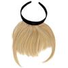 WIG ME UP - Frangetta a clip con Cerchietto e ciocche Laterali più lunghe, Effetto davvero Naturale, Biondo Chiaro(611), HA071T-611
