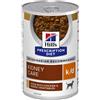 Hill's Pet Nutrition Hill's Prescription Diet K/d Kidney Care Spezzatino Pollo E Verdure Cani Lattina 354g Hill's Pet Nutrition Hill's Pet Nutrition