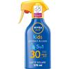 Nivea (beiersdorf Spa) Nivea Sun Spray Solare Kids Protect & Care Fp30 270ml Crema Solare Per Bambini Waterproof Nivea (beiersdorf) Nivea (beiersdorf)