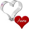 Ann Clark Cookie Cutters Formina per Biscotti Stampo San Valentino Amore Cuore 7,6 cm, Prodotto negli Stati Uniti by Ann Clark