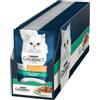 Purina Gourmet Perle Filettini in Salsa Cibo Umido per Gatti con Coniglio 26 Buste da 85g