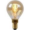 Lucide 49046/03/62 Lampadina Filamento, Vetro, 3 W, Ambra