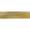 INNSPIRO Nastro decorativo quadri dorati 6,5 cm x 10 m.