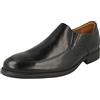 Clarks Whiddon Step Black Leather 9 EE - Wide