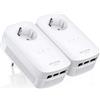 Tp-link Starter kit Powerline Tp-Link 1200Mbit 3x LAN Bianco [TL-PA8030P KIT]