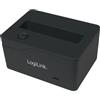 Logilink Docking station hard disk Logilink Quickport Usb 3.0 /Sata 2,5 HDD/SSD nero [QP0025]