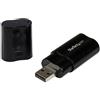 Scheda Audio Esterna StarTech Stereo USB 2.0 a Jack 3,5mm [ICUSBAUDIOB]