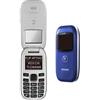 Brondi Cellulare Brondi Window+ Clamshell Dual Sim 1.77 GSM quadri band blu [10278092]