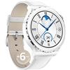 HUAWEI WATCH GT 3 Pro 43 mm Smartwatch Orologio Donna, Elegante Design in Ceramica, Quadrante in Vetro Zaffiro, Monitoraggio della Salute 24h, SpO2, 5ATM, GPS, Pelle