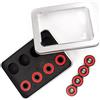 Senston 8x Cuscinetti Skateboard Doppia Schermata Ceramica 608 RS ABEC-11 per Skateboard