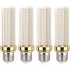 Akynite Lampadina LED E27 20W Luce Calda 3000K 2000LM, 88 LEDs, E27 150W Alogena Equivalente, AC 220V, Lampadine LED Mais E27 Stretta per Studio Cucina, non dimmerabile, set di 4