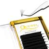 QUEWEL Extension Ciglia Easy Fan Lashes 0.05mm D Curl 9-16mm Volume Russo Lash Extensions Mega Volume Aoto Fanning (0.05-D-MIX9-16)