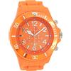 Oozoo C4826 - Orologio da uomo, cinturino in silicone, colore: arancione fluoro, striscia