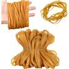 ZDQC 100 Pezzi Elastici Larghi Gomma,Elastici di Gomma 5mm