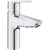 Grohe QuickFix Start miscelatore lavabo, taglia M, con bocca estraibile e piletta scarico clic-clac, cromo - 24205003