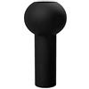 Cooee Design - Vaso Pillar in ceramica, 12 cm, colore: nero