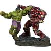 SIDESHOW COLLECTIBLES Marvel Maquette Hulk vs Hulkbuster 50 cm Statua by SIDESHOW