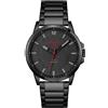 HUGO Orologio Analogico al Quarzo da Uomo Collezione #FIRST con Cinturino in Acciaio Inossidabile Nero - 1530187