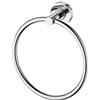 Ideal Standard A9130AA Serie IOM Portasciugamani ad Anello, Diametro 18 cm, Cromato, cromato