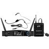 ZZIPP TXZZ541 Set Radiomicrofono ad Archetto UHF 48 Canali Wireless Dj Karaoke