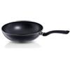 Fissler Cenit Padella wok 28 cm, a induzione, colore: nero