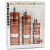 abril et nature - Set di Cura Capillare Professionale Keratin - Ripara e Ristruttura con Cheratina Ultra-Rapida - Pack Shampoo, Maschera e Siero per Capelli Danneggiati o Fragili - 550 ml