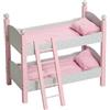Bayer Chic 2000 513 91 Letto a Castello per Bambole, 3 Anni a 8 Anni, Grigio, Puntos Grey, Piccolo