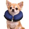 Karlie 513235 Collare Gonfiabile per Cani 16X16X6Cm, XS, Blu