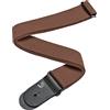 D'Addario Planet Waves 50CT04 Tracolla per Chitarra con Sistema di Aggancio Planet Lock, in Cotone, Marrone