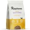 Applaws Alimento secco completo per gatti, pollo senza cereali, per cuccioli - sacco richiudibile da 7.5 kg