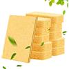 Cosysparks Spugna da Cucina in Cellulosa - Pop-Up Naturale, Antigraffio per Cucina Domestica, Polpa di Legno Compressa (10 Pezzi)